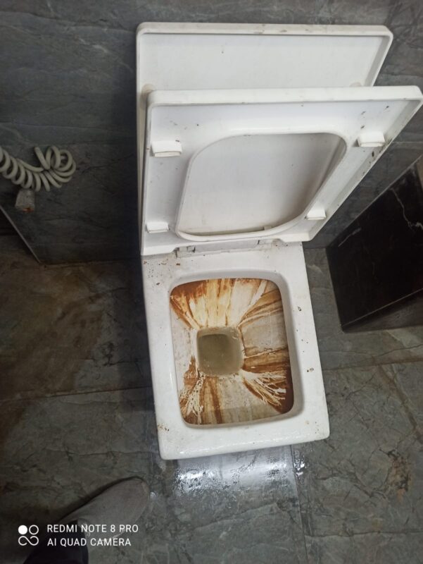 Bathroom Cleaning before image